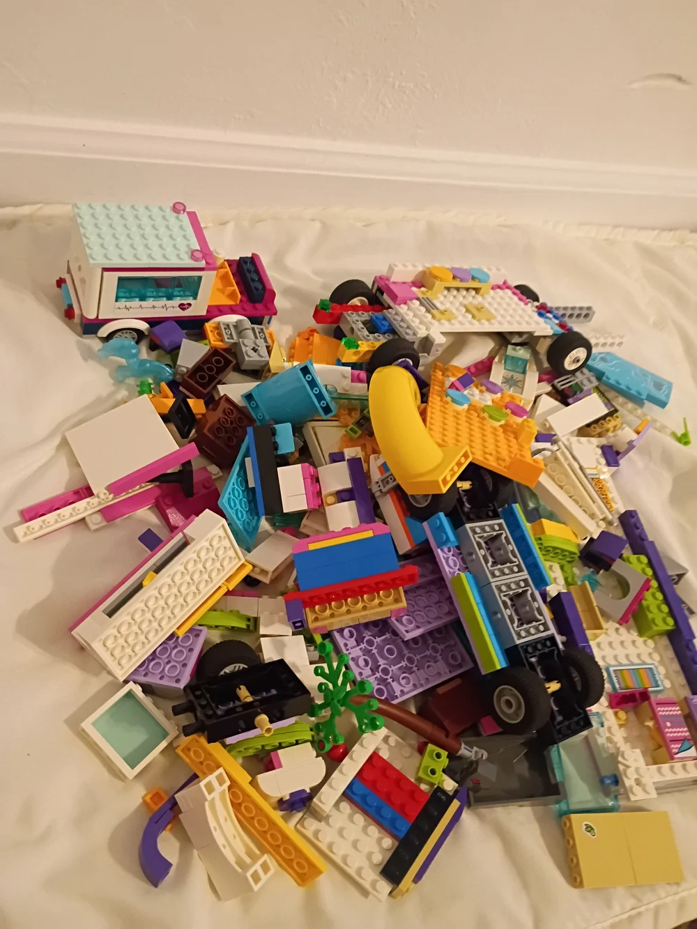 A lot of Legos.